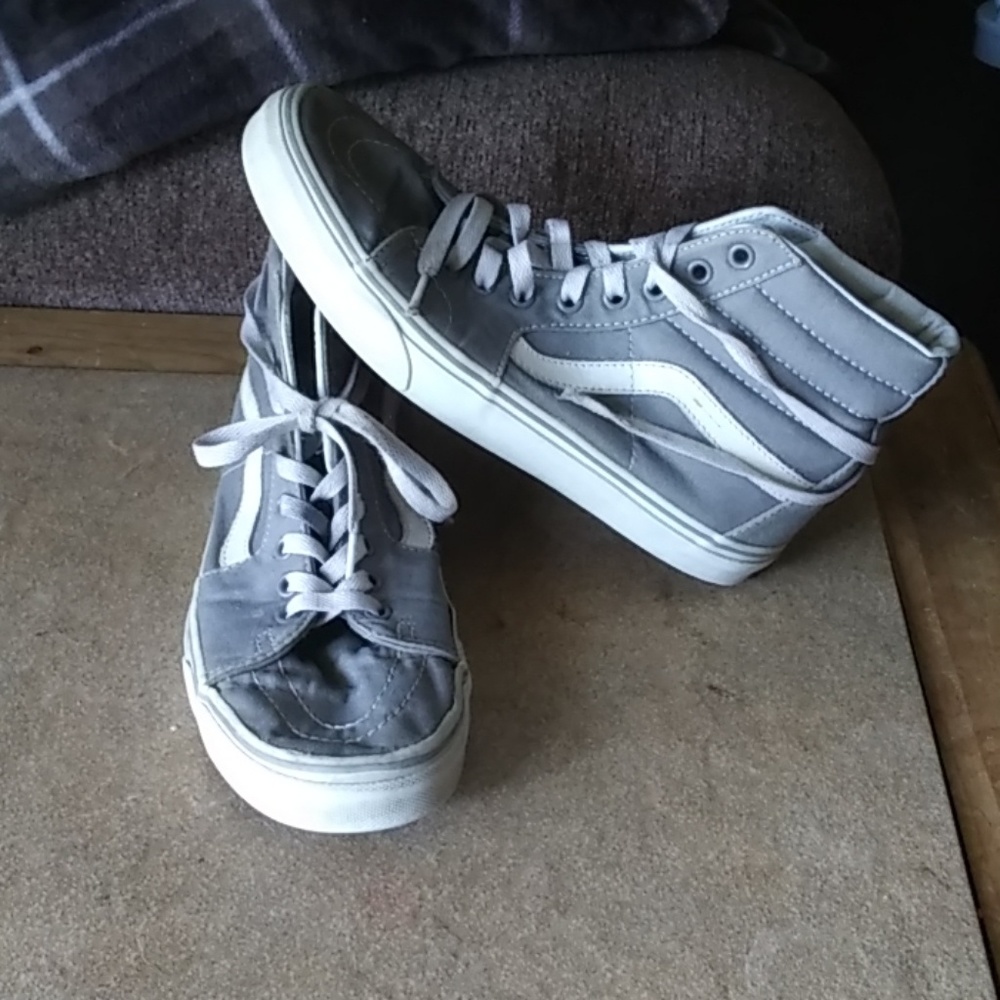 Grey Hightop Vans